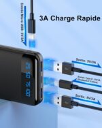 Lot de 2 Batteries Externes 16000 mAh