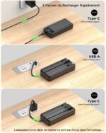 Batterie Externe 4 Ports charge