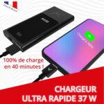 Batterie Externe Française 3 charge rapide