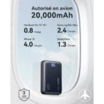Batterie Externe Mac avion