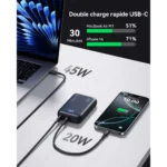 Batterie Externe Mac double charge
