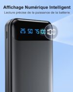 Lot de 2 Batteries Externes numérique