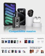 Mini Batterie Externe Portable compatible