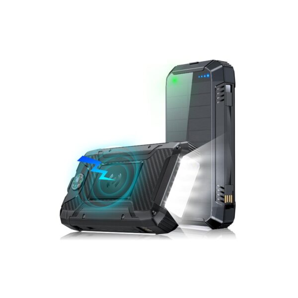 Batterie Externe Solaire Meilleure Noir