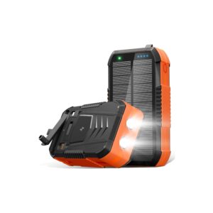 Batterie Externe Solaire Manivelle