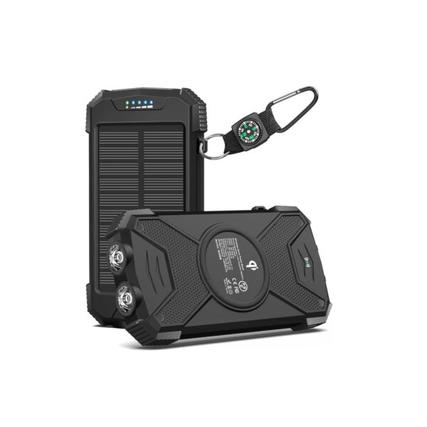 batterie externe pour ultra trail Noir