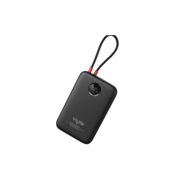 Batterie Externe Ultra Mince Noir