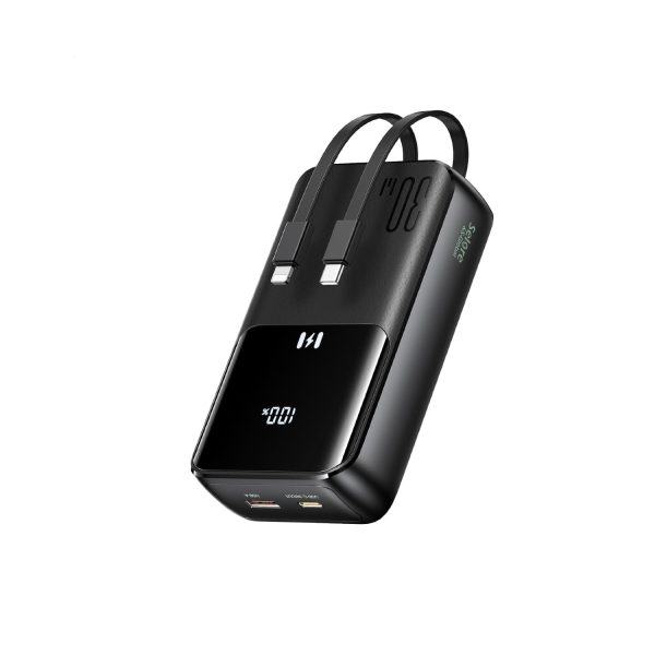 Batterie Externe pour Recharger Ordinateur Portable Noir